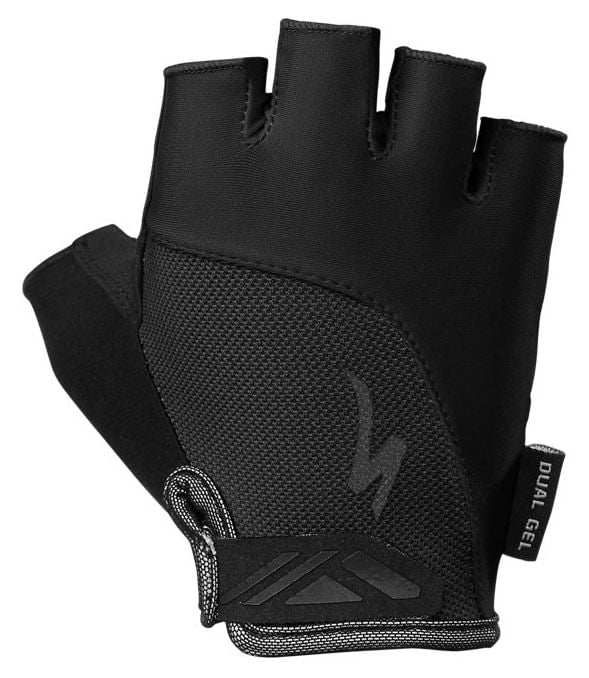 Specialized Women's Body Geometry Dual-Gel Short Finger Gloves, Black M Specialized Women's Body Geometry Dual-Gel Short Finger Gloves, Black M