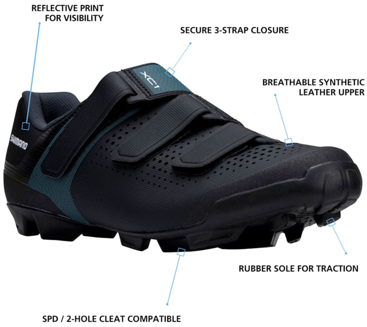 Shimano WOMEN'S SH-XC100 MTB SHOES | Cycling Shoes
