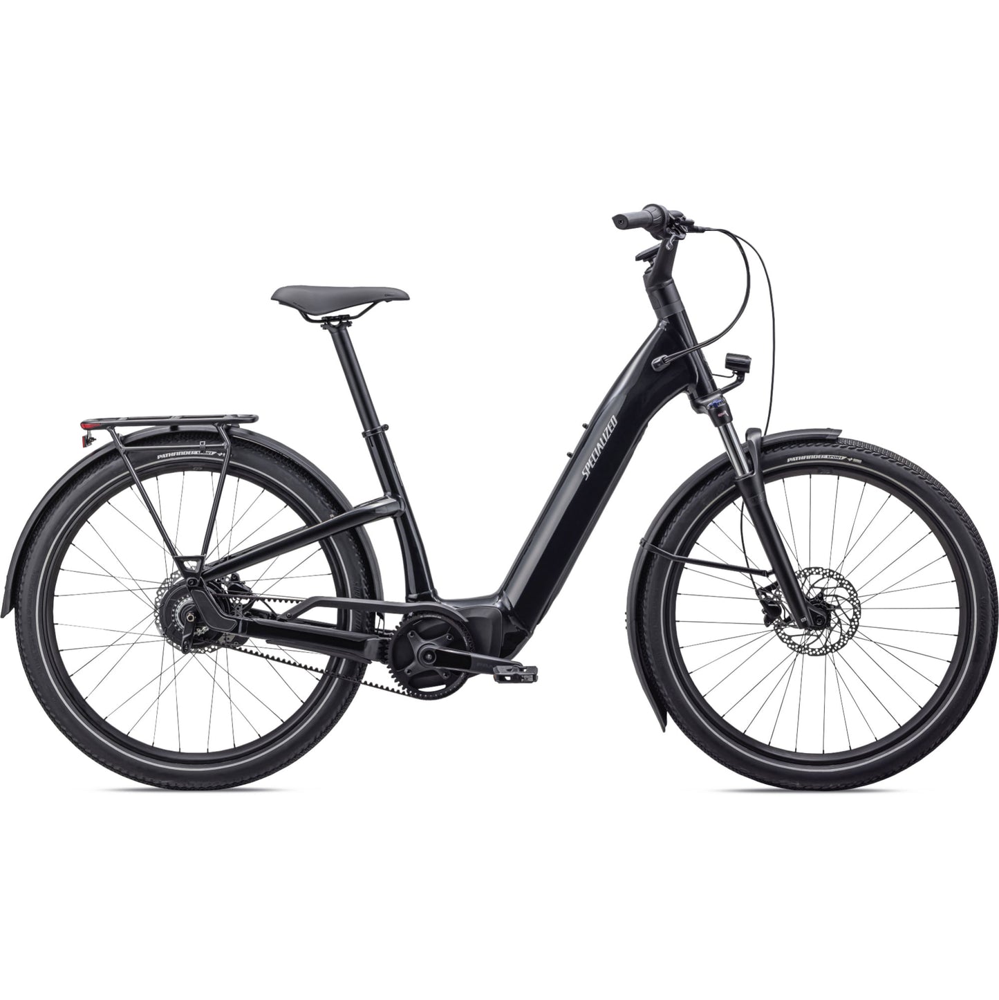 Specialized Turbo Como 3.0 IGH Step Thru Electric Bike L Cast Black Silver Reflective