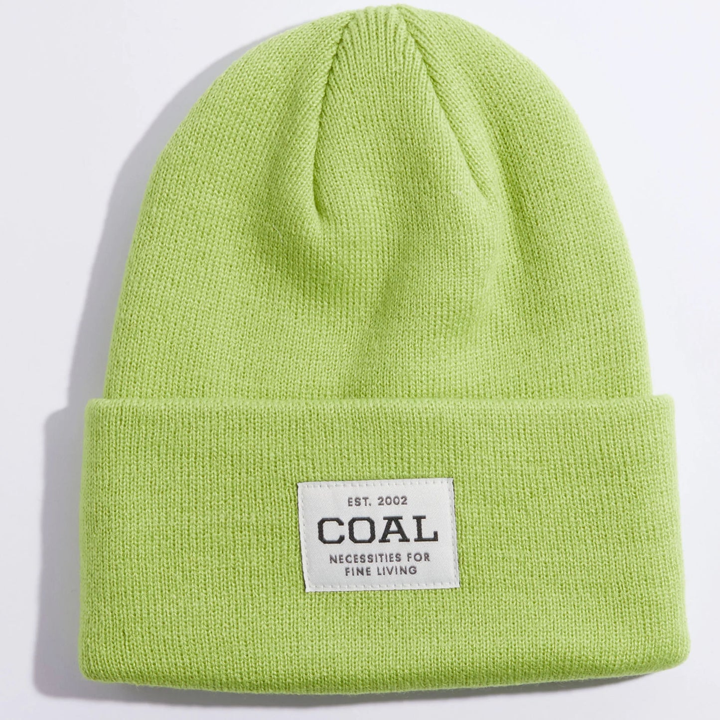 coal uniform beanie-color-acid green