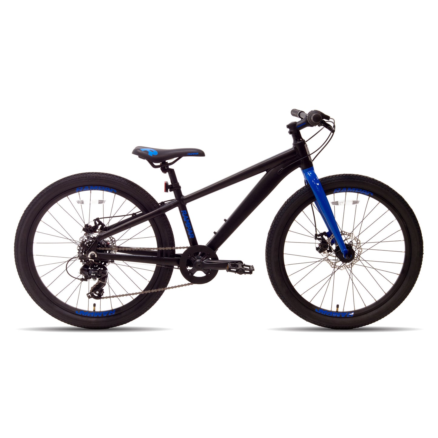 Rampar Street Machine 24 Kids’ Bike 24In Matte Black/Cobalt Blue