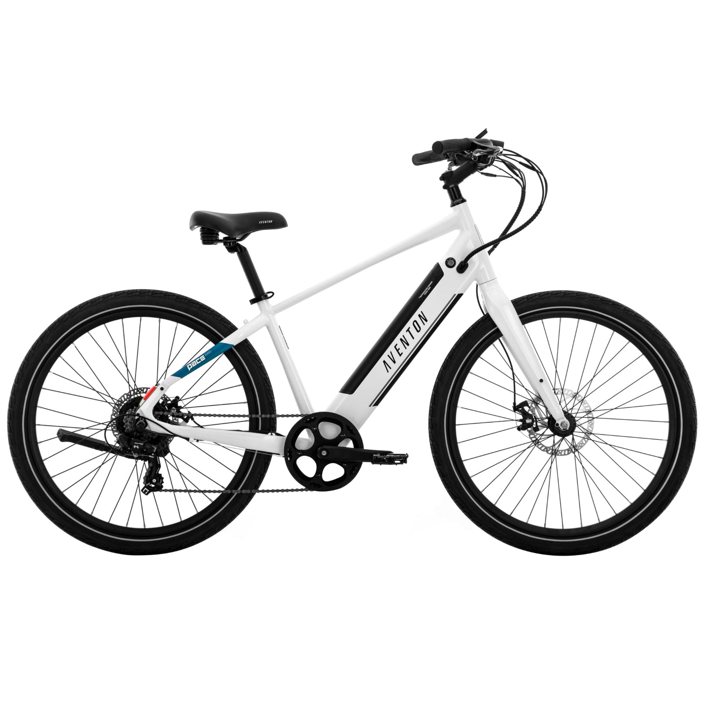 Aventon Pace 350.3 Electric Bike L Ghost White