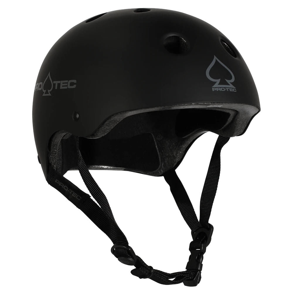 pro-tec classic certified helmet-color-matte-black