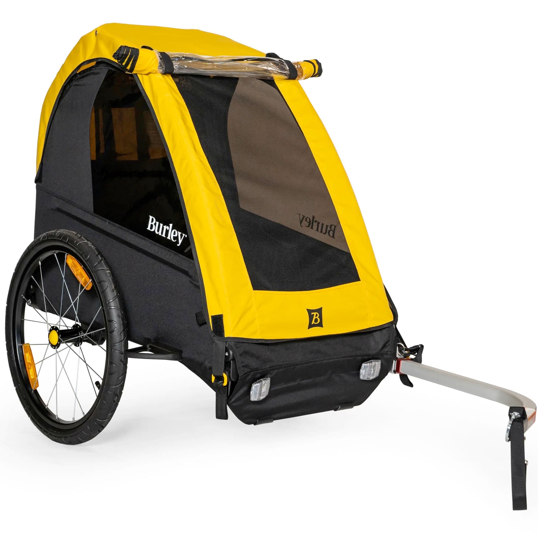 best helmet for baby riding in bike trailer Burley Bee Child Trailer