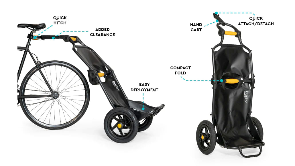 Burley TRAVOY TRAILER | Bike Child Carriers