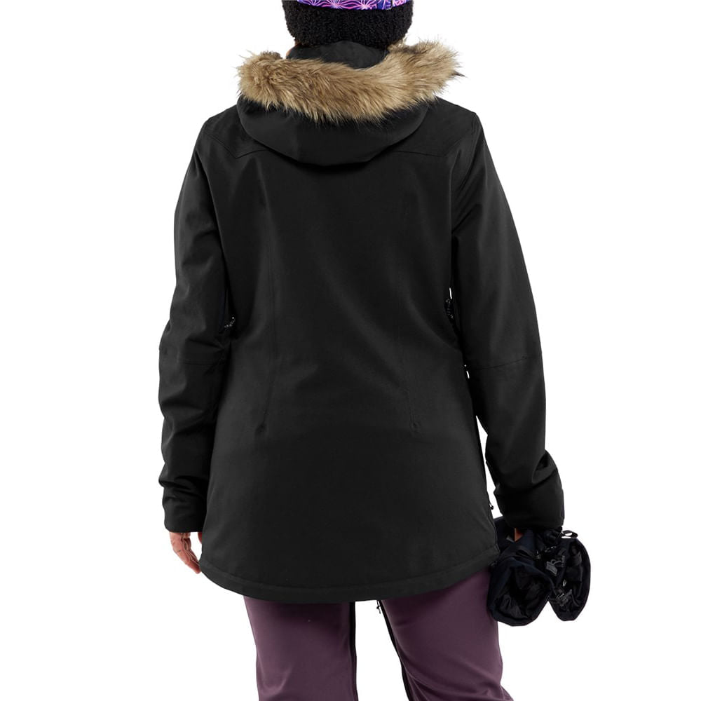 volcom shadow insulated jacket-color-black