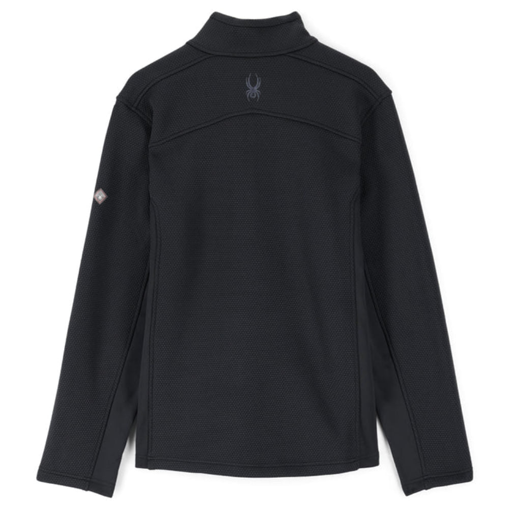 spyder encore 1/2 zip-color-black