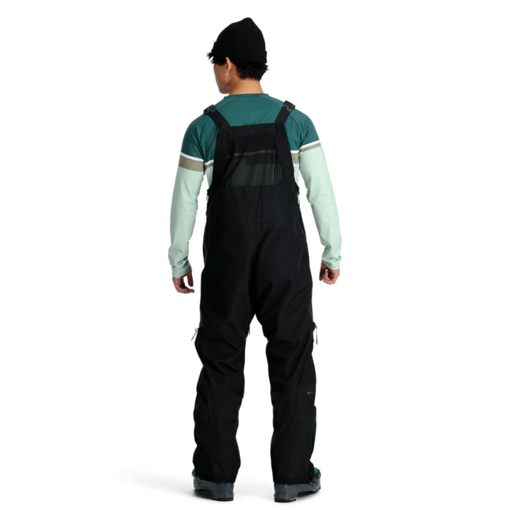 spyder sanction gore-tex bib pants-color-black