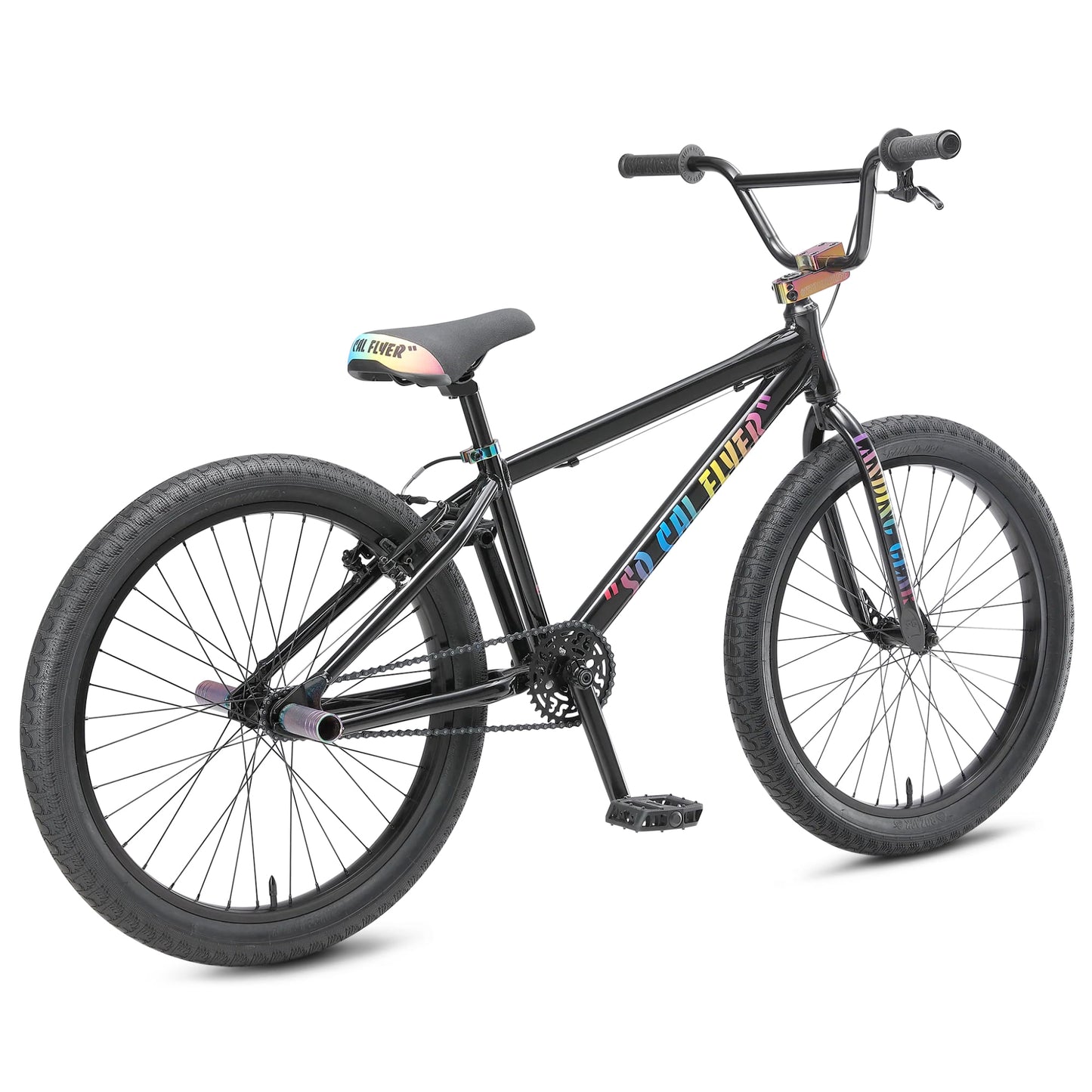 se bikes so cal flyer bmx bike-color-slick mode black
