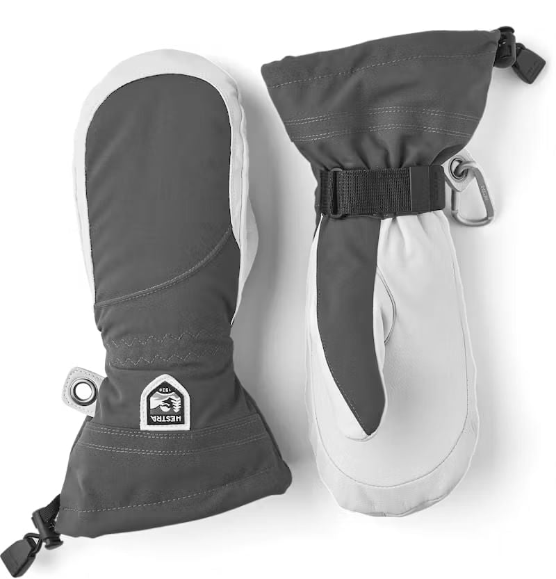 Hestra Heli Ski Women’s Mitts 8 Bordeaux/Off White