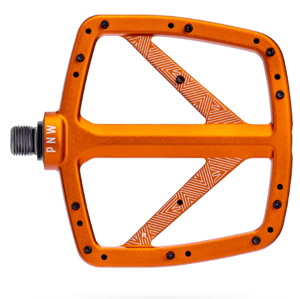 pnw loam alloy pedals-color-blood orange