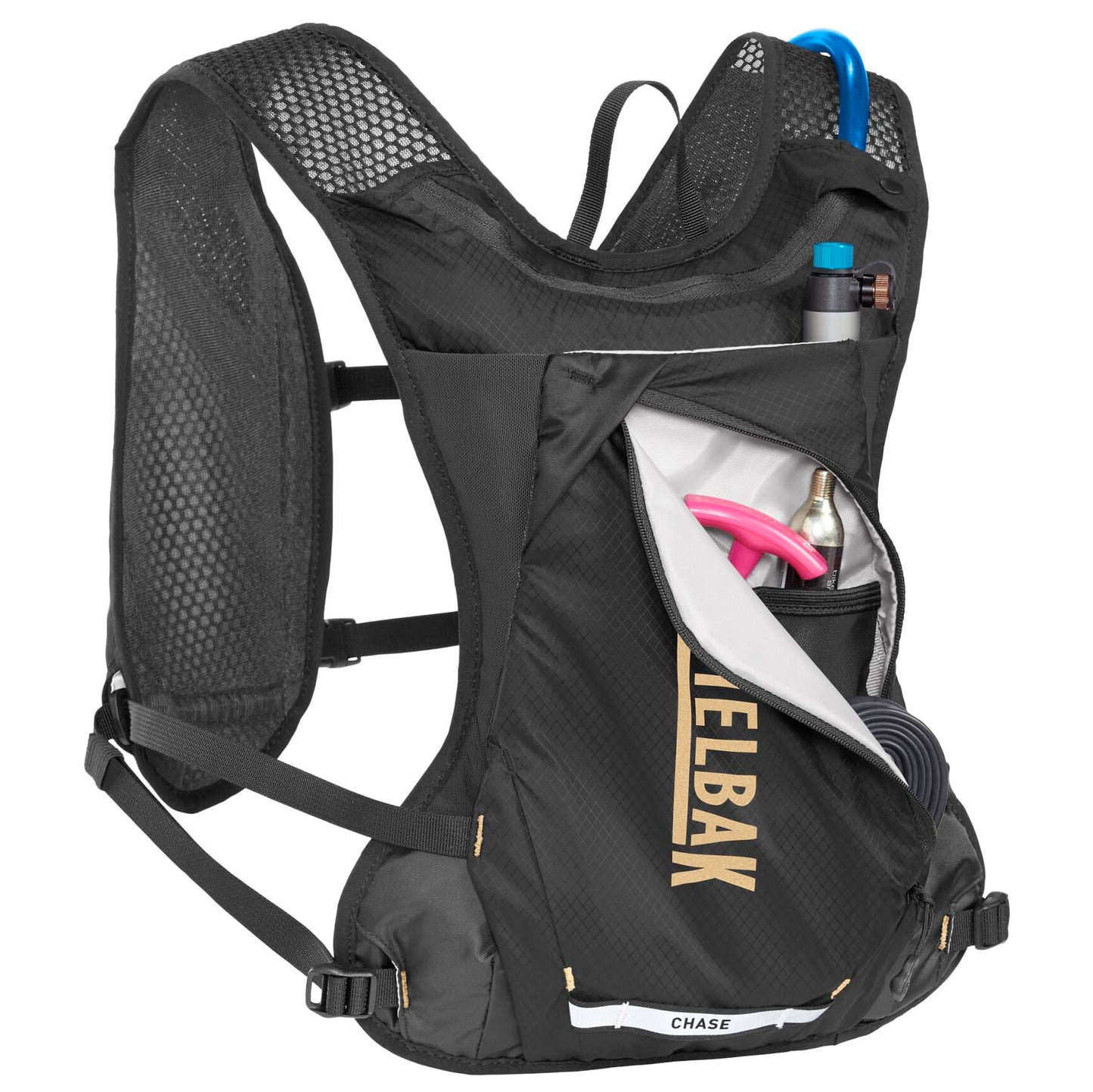 camelbak chase race 4 hydration vest with crux 1.5l reservoir-color-black