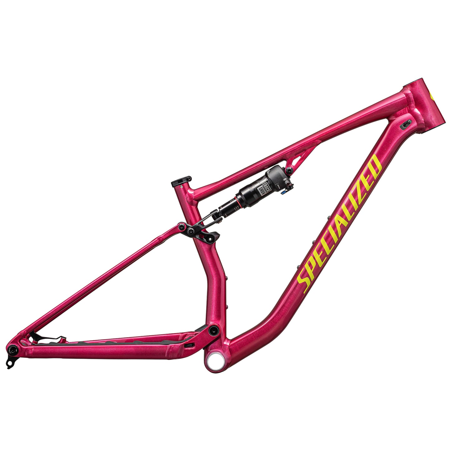 specialized 2025 chisel frameset-color-gloss rebel pink tint organic brushed/satin ion metallic