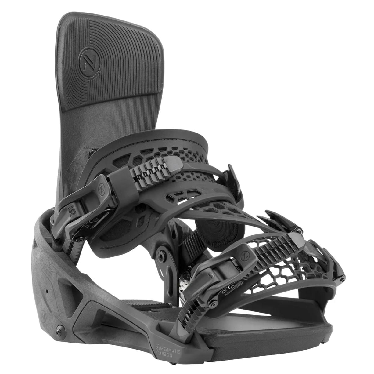 nidecker carbon supermatic snowboard bindings 2025