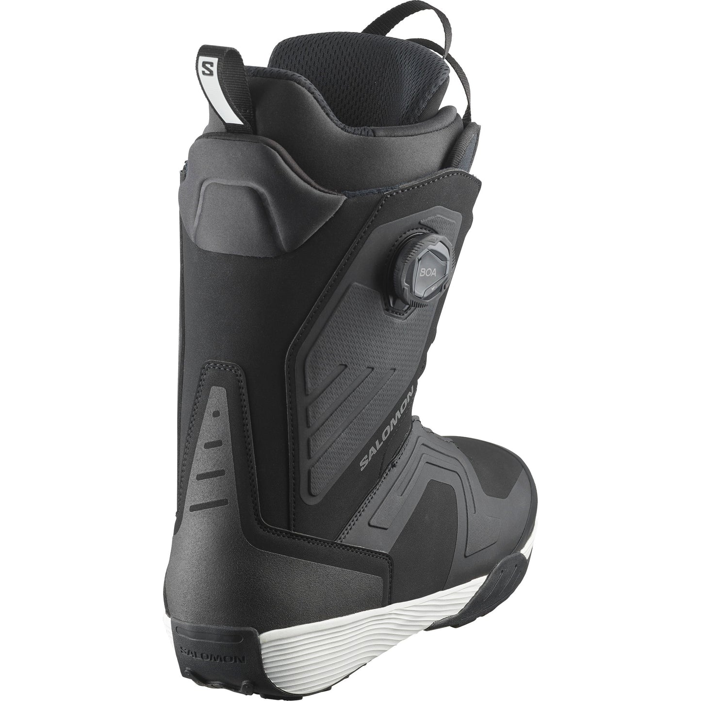 salomon dialogue dual boa men’s snowboard boots 2025-color-black