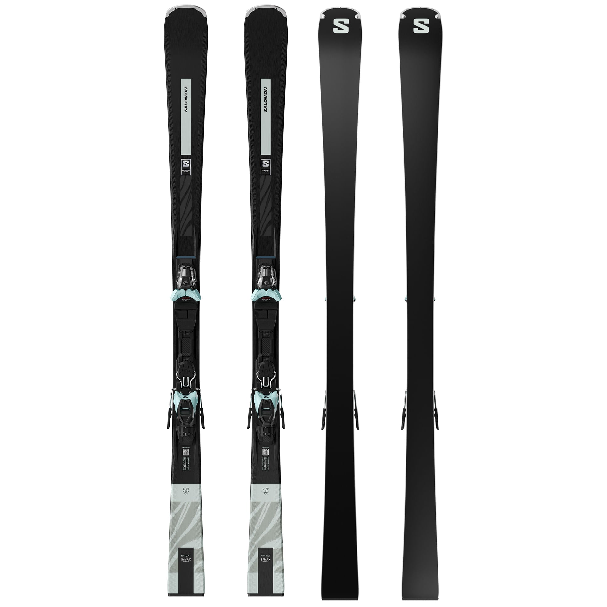 Salomon S/Max N°10 XT Skis + M10 GW Bindings · Women's · 2025 · 163 cm Salomon S/Max N°10 XT Skis + M10 GW Bindings · Women's · 2025 · 163 cm