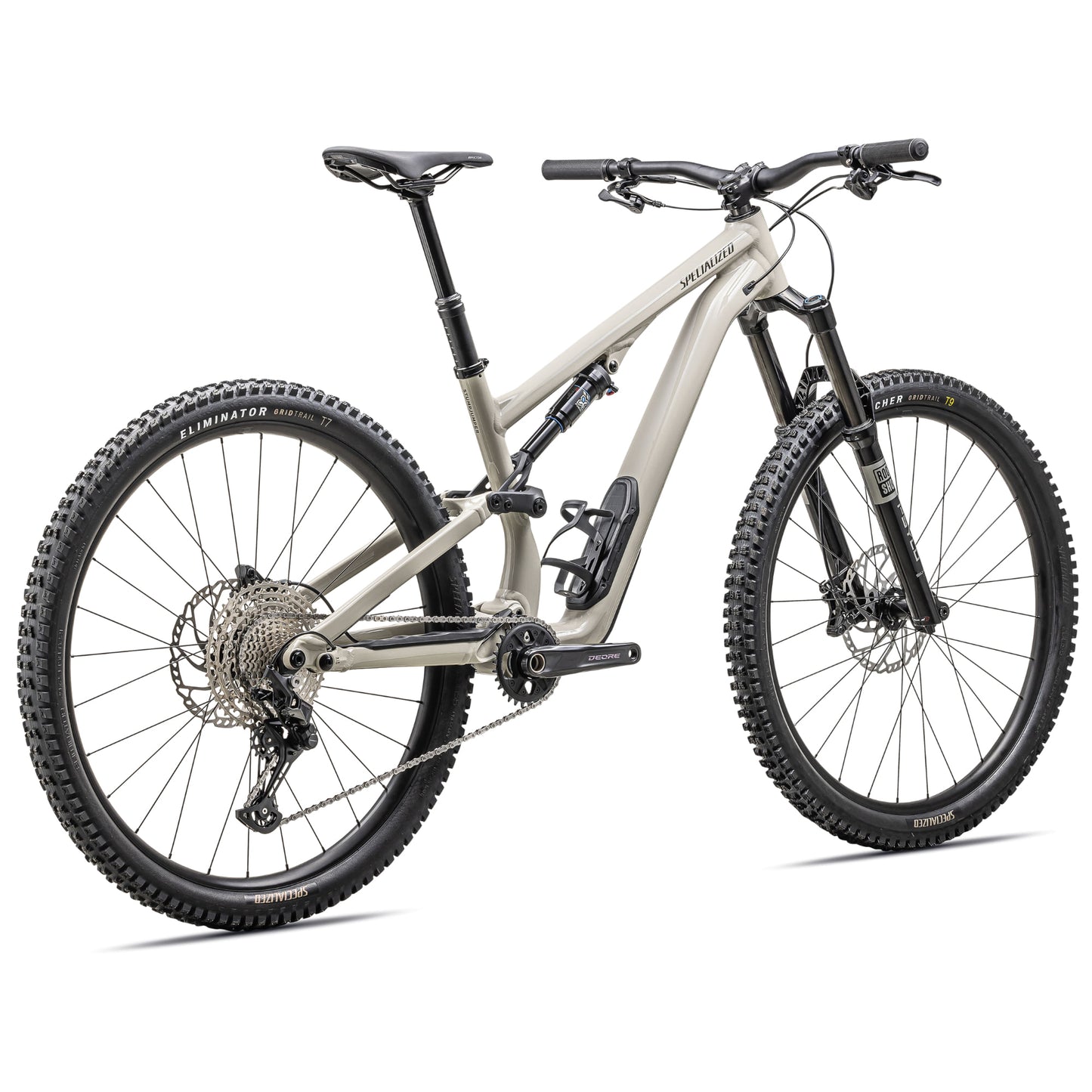 specialized 2025 stumpjumper 15 alloy full suspension mountain bike-color-white mountain/dark moss green