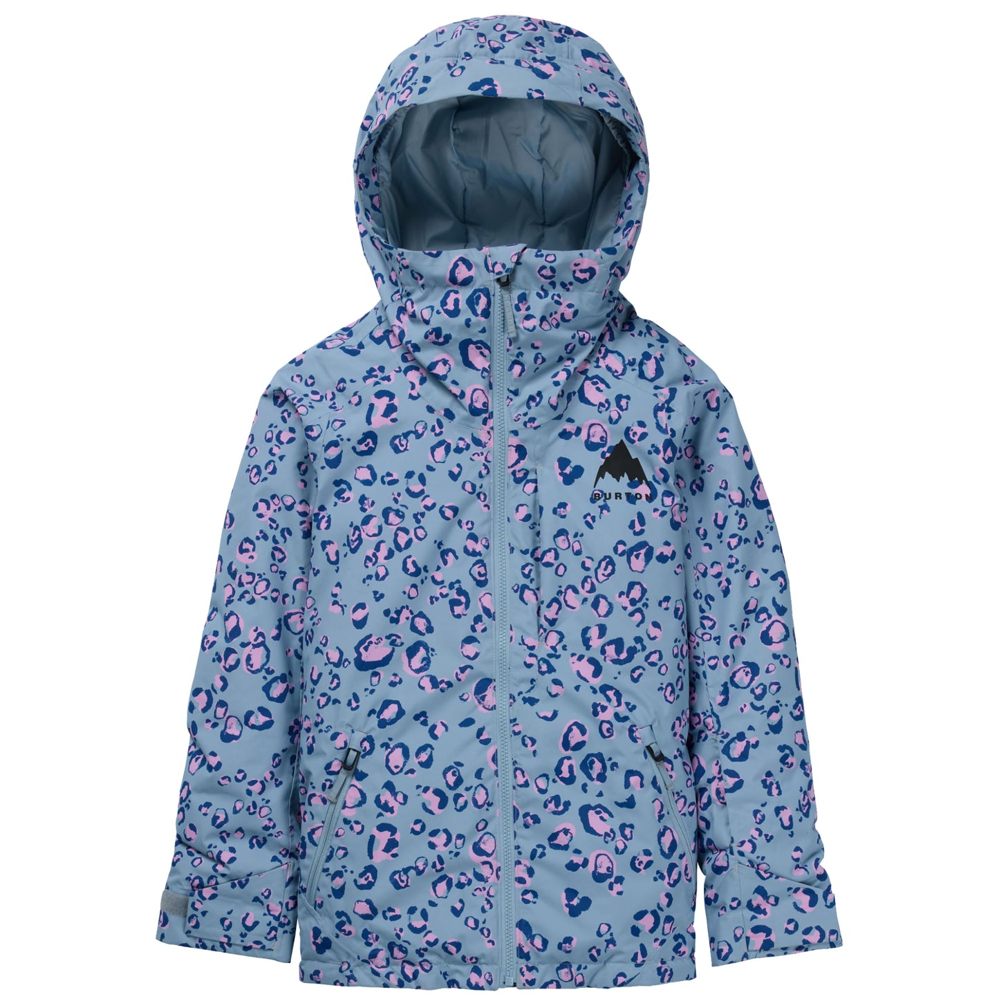 burton kids' hillslope 2l jacket-color-cheetah
