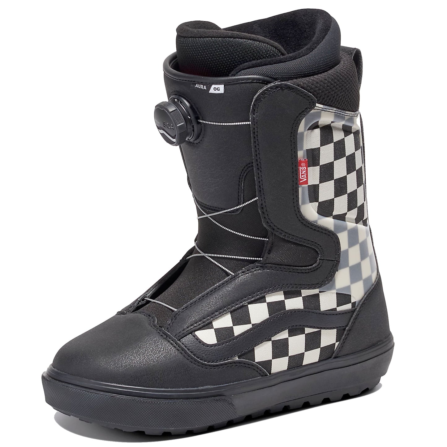 vans aura og snowboard boots 2025-color-black/checkerboard