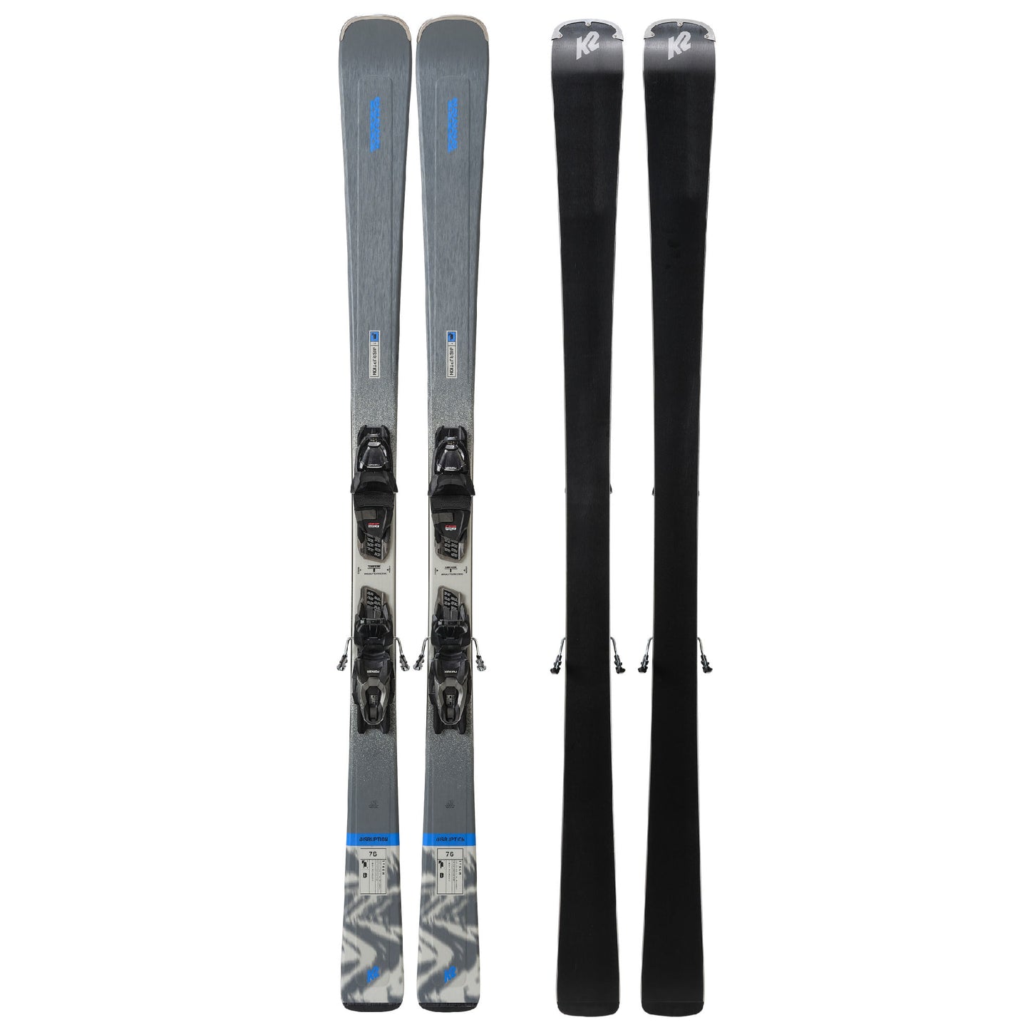 k2 disruption 76 men’s skis with quikclik bindings 2025
