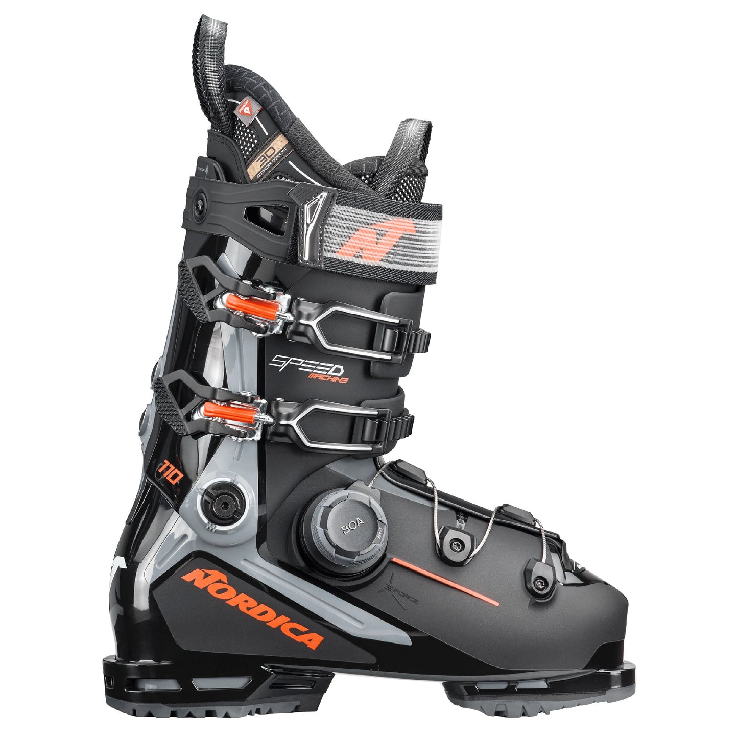 nordica speedmachine 3 110 boa men’s ski boots 2025