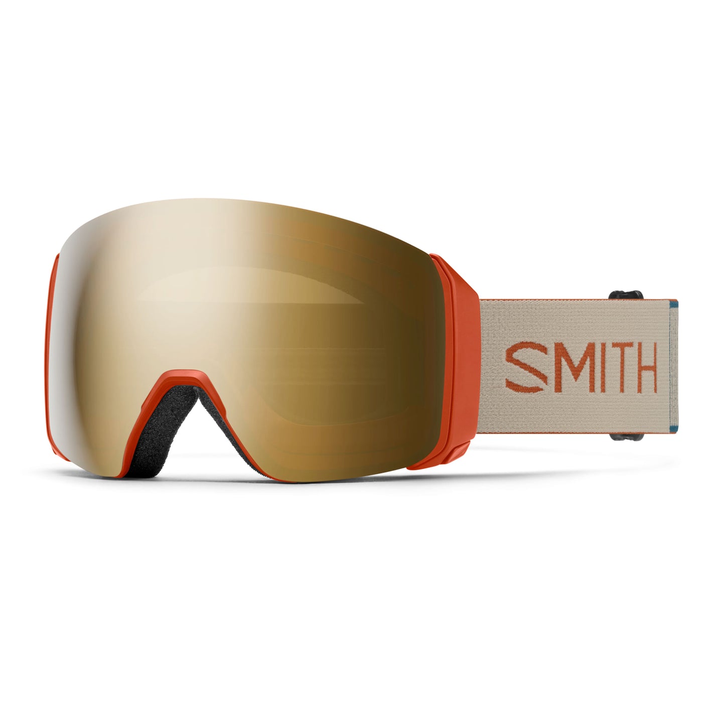 smith 4d mag xl goggles-color-rust | chromapop sun black gold mirror