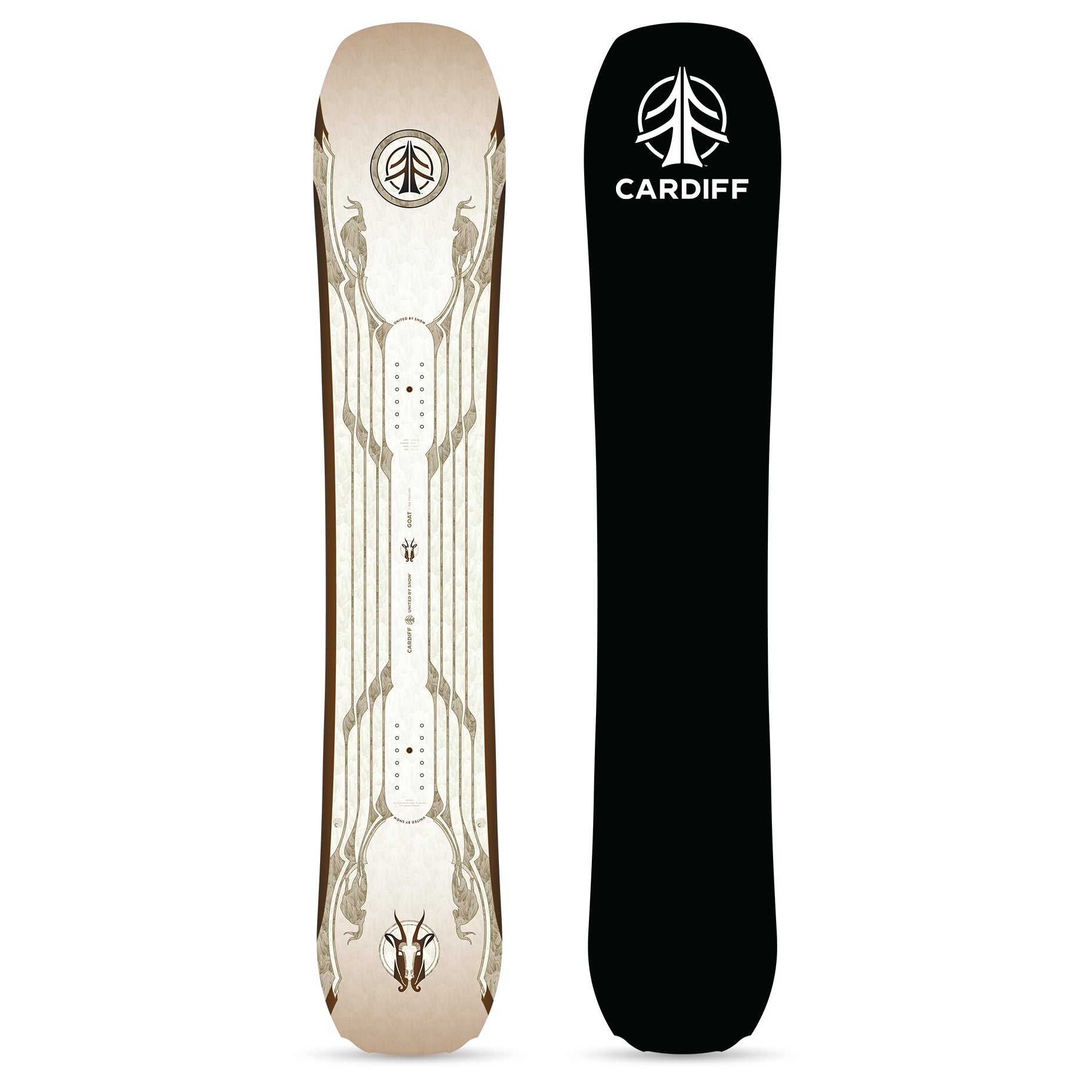 CARDIFF GOAT 154cm 24-25モデル Cardiff Goat Enduro Snowboard 2025