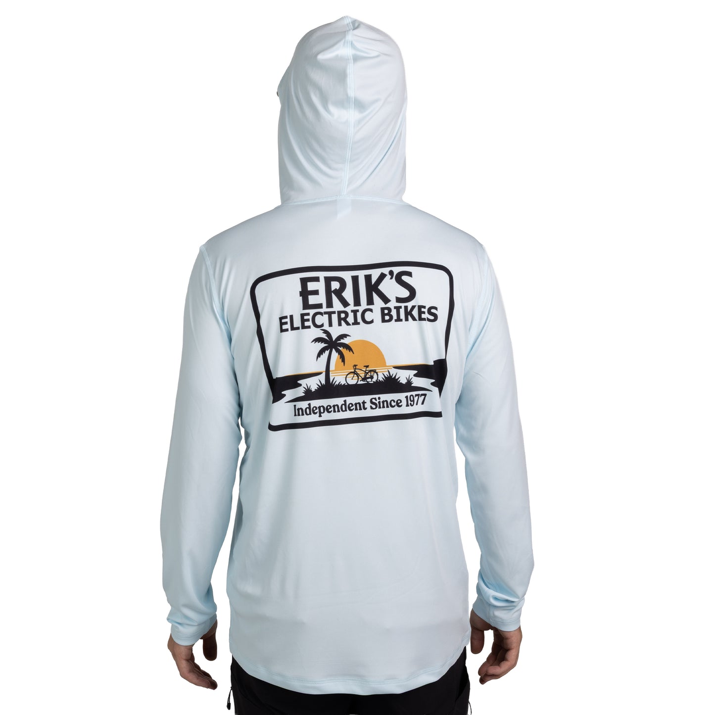 ERIK'S Oval Logo Men's Solar Hoodie
