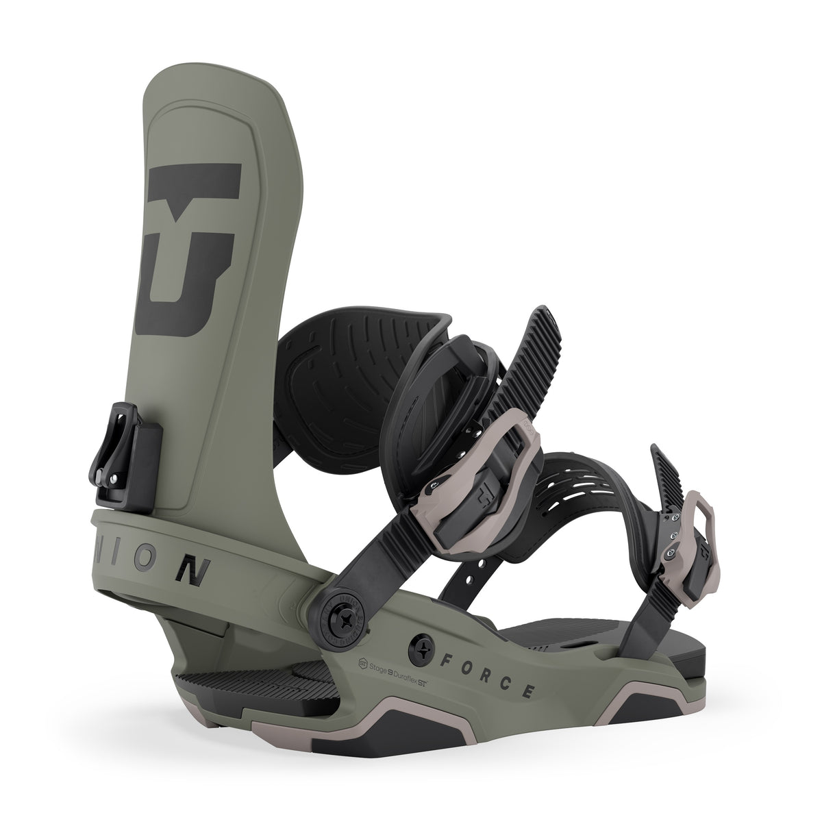 Union Force Team Men's Snowboard Bindings S Tactical Green