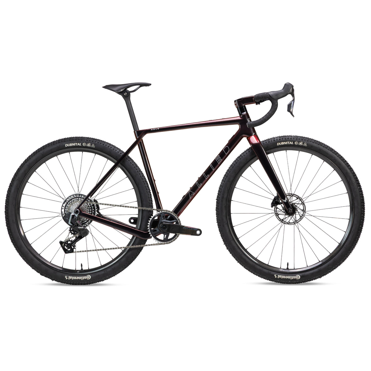 Allied ABLE SRAM Force XPLR AXS Gravel Bike 61Cm Harlequin Fireball