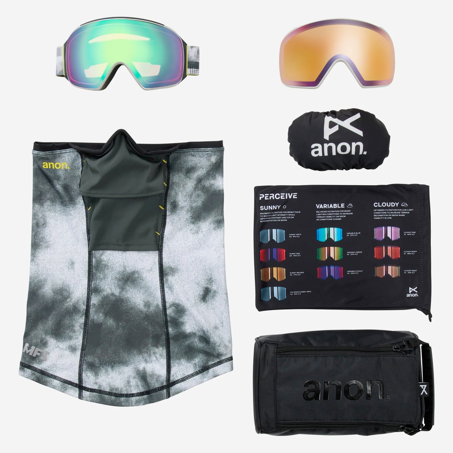 Anon M4 Goggles (Toric) + Bonus Lens + MFI® Face Mask | ERIK'S