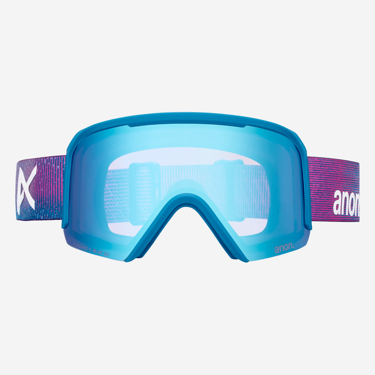 Anon Nesa S Goggles All Pink Denim/Perceive Variable Blue