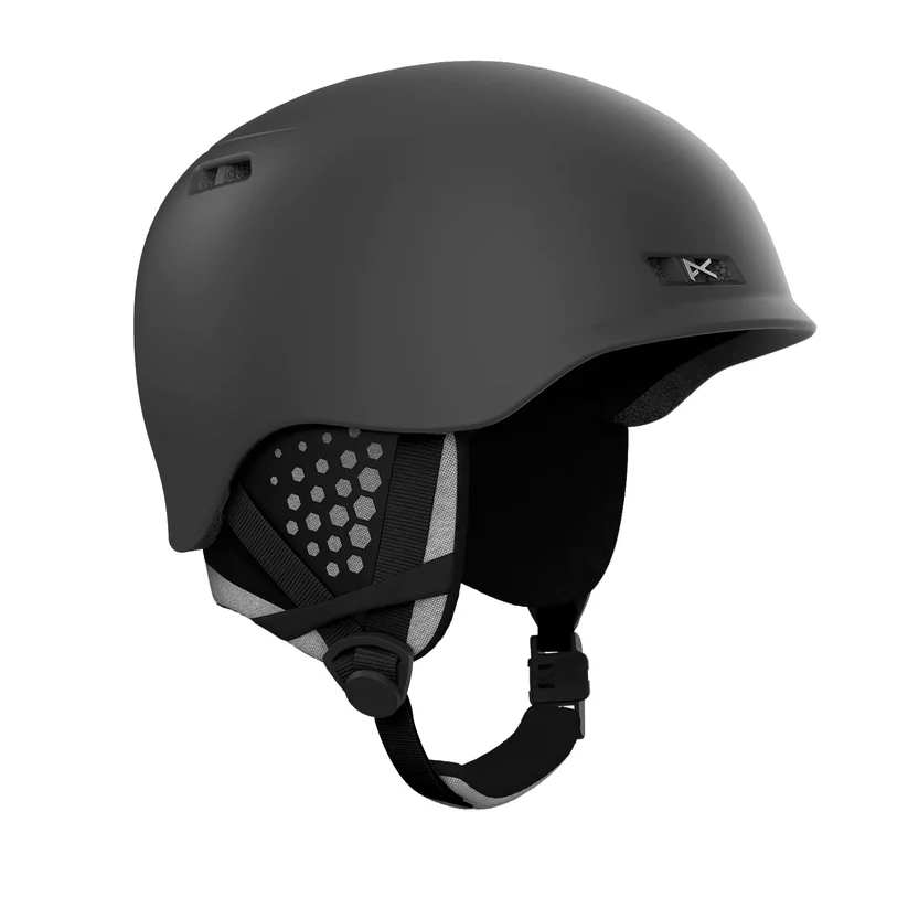 anon mens highwire snowboard helmet with brim lay back gray Raider 3 profile style Anon Define Ski & Snowboard