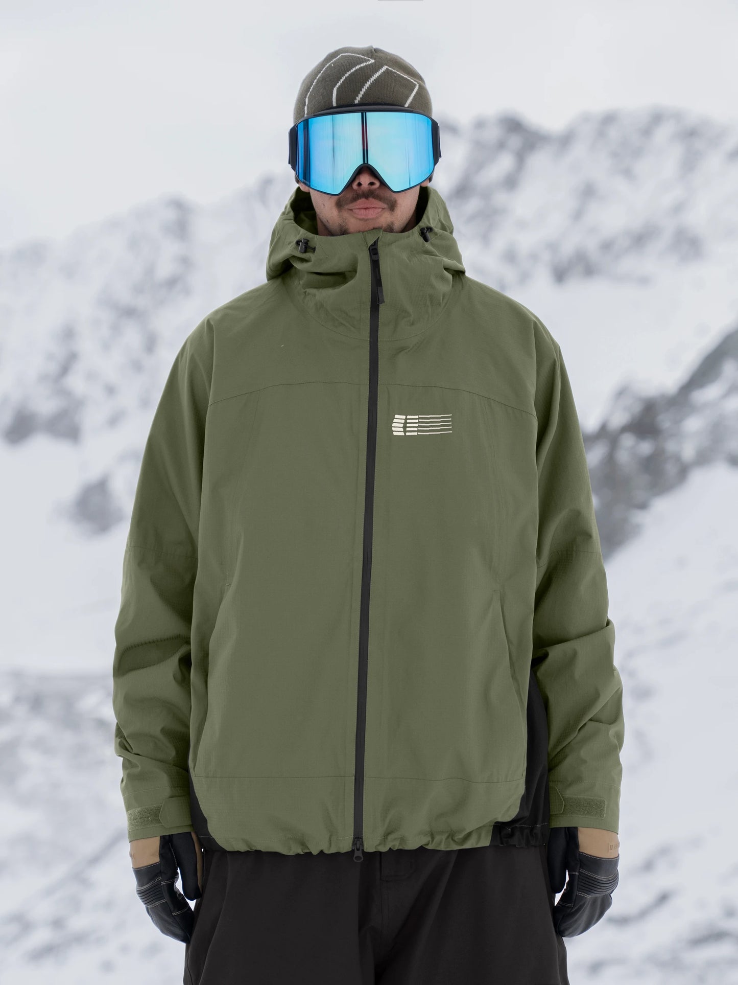 armada ansel 2l men’s shell jacket-color-olive/black