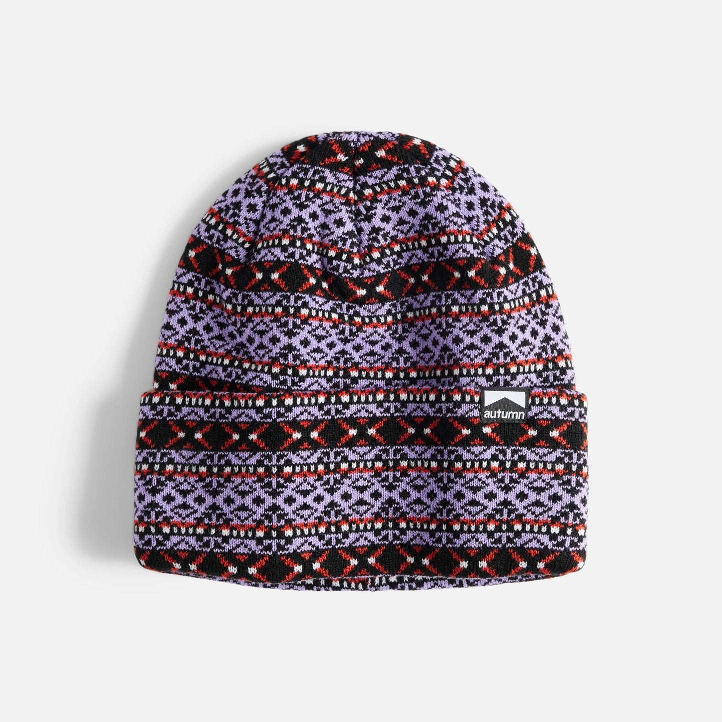 autumn heritage beanie-color-lav-size-one size