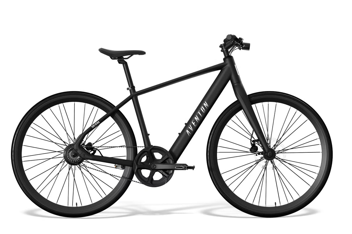 Aventon Soltera 3 ADV Electric Bike Xl Matte Midnight Black