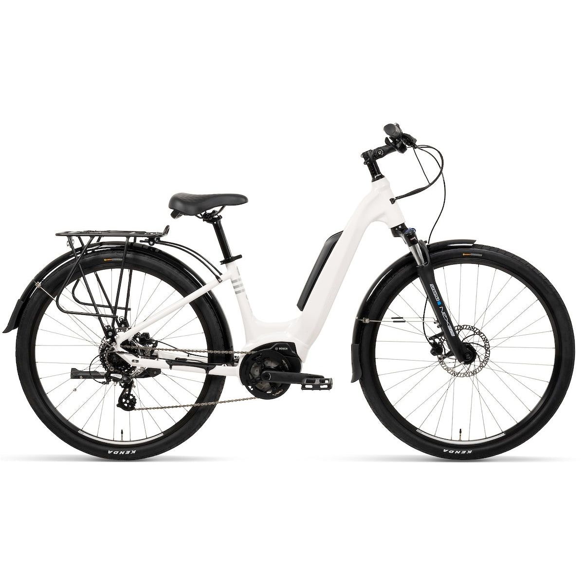 batch e-step-thru electric bike-color-gloss white