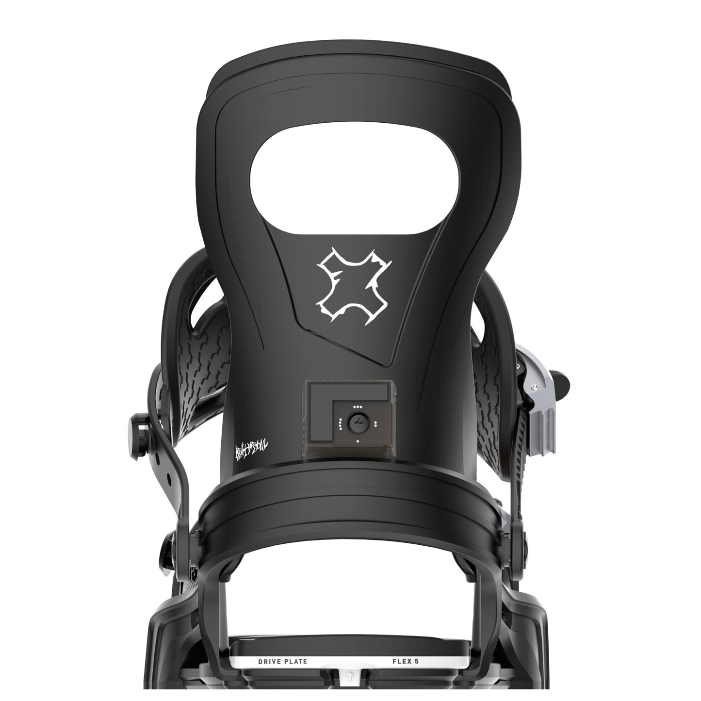 Bent Metal Joint Mens Snowboard Bindings L Black
