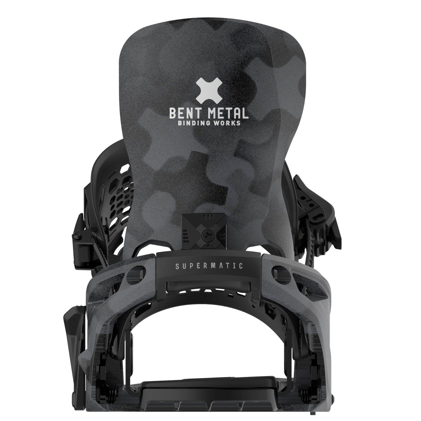 bent metal lightning supermatic men’s snowboard bindings-color-black