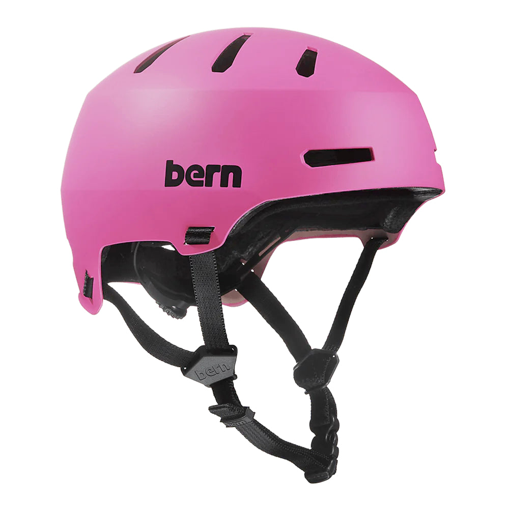 bern macon 2.0 dvrt kids’ helmet-color-matte pink