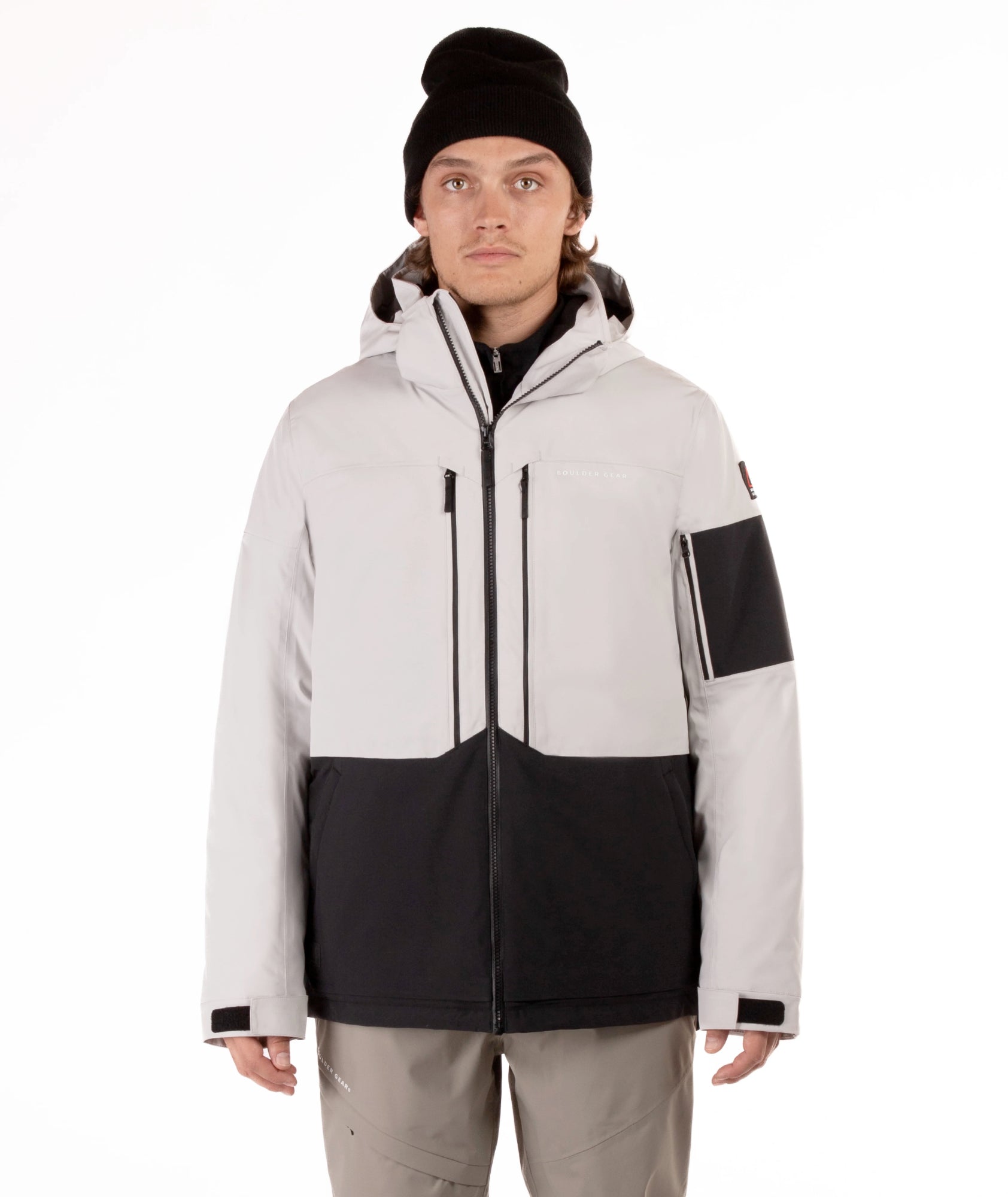 Boulder Gear Tremor Tech Mens Jacket XL Quiet Gray