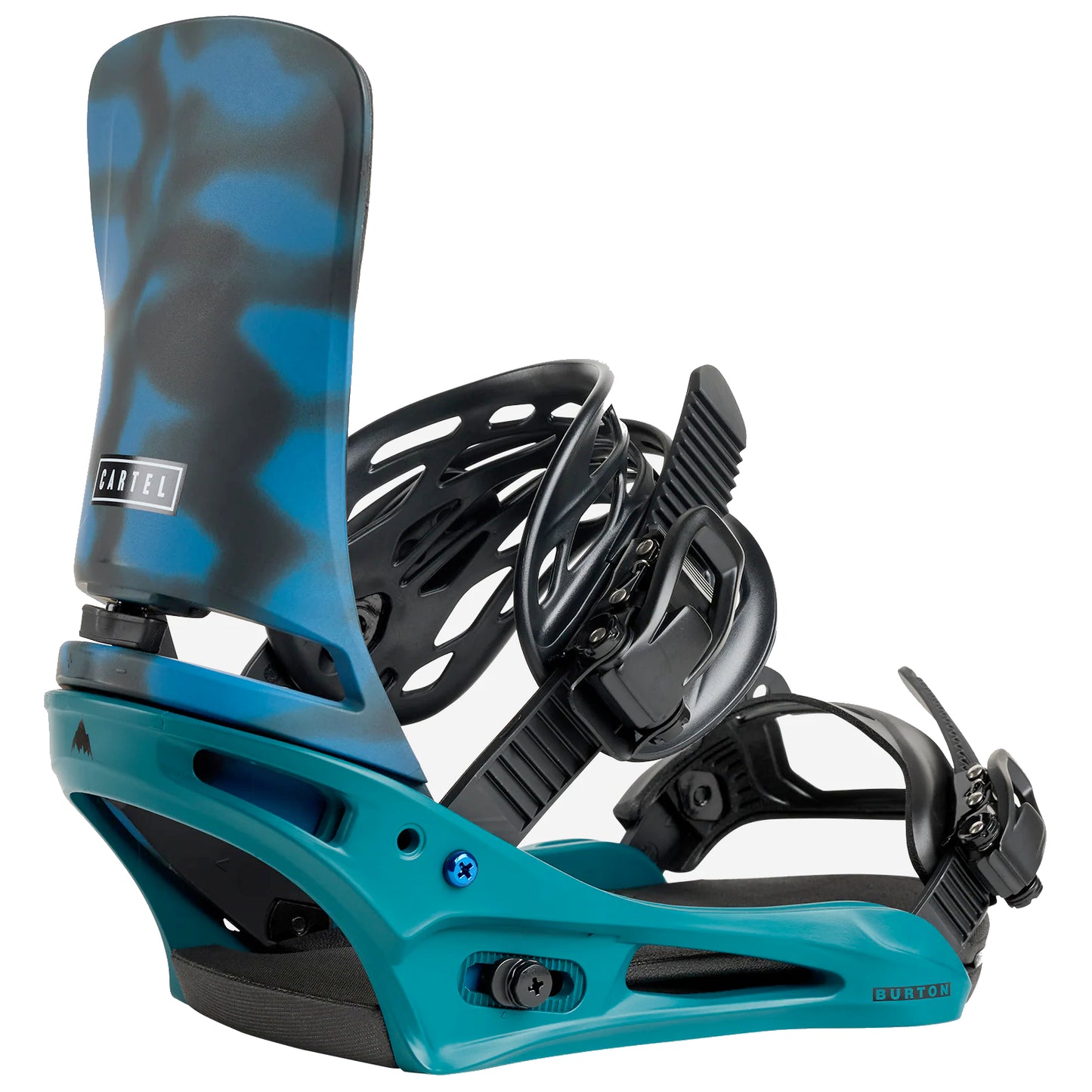 burton cartel re:flex men’s snowboard bindings 2026-color-evergreen shatter