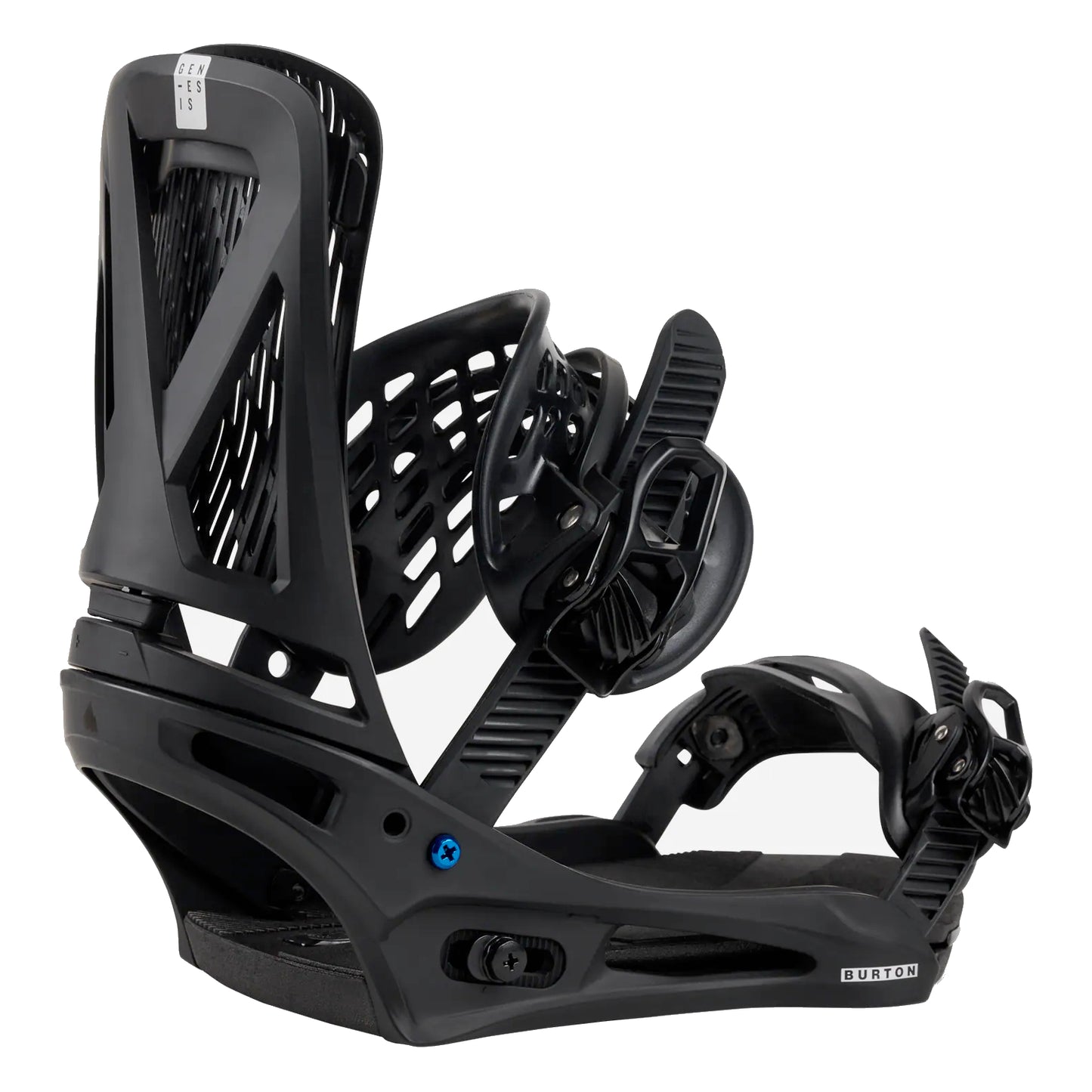 burton genesis re:flex men’s snowboard bindings 2026-color-black