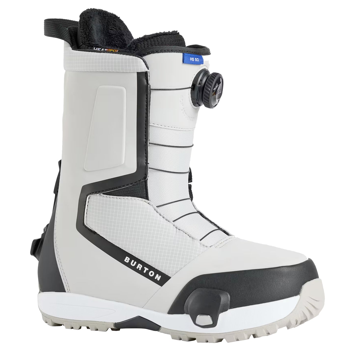 burton highshot stepon men’s snowboard boots 2026-color-gray cloud