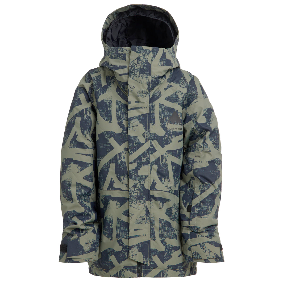 Burton Kids' Skimmer 2L Jacket Xl Forest City Streets