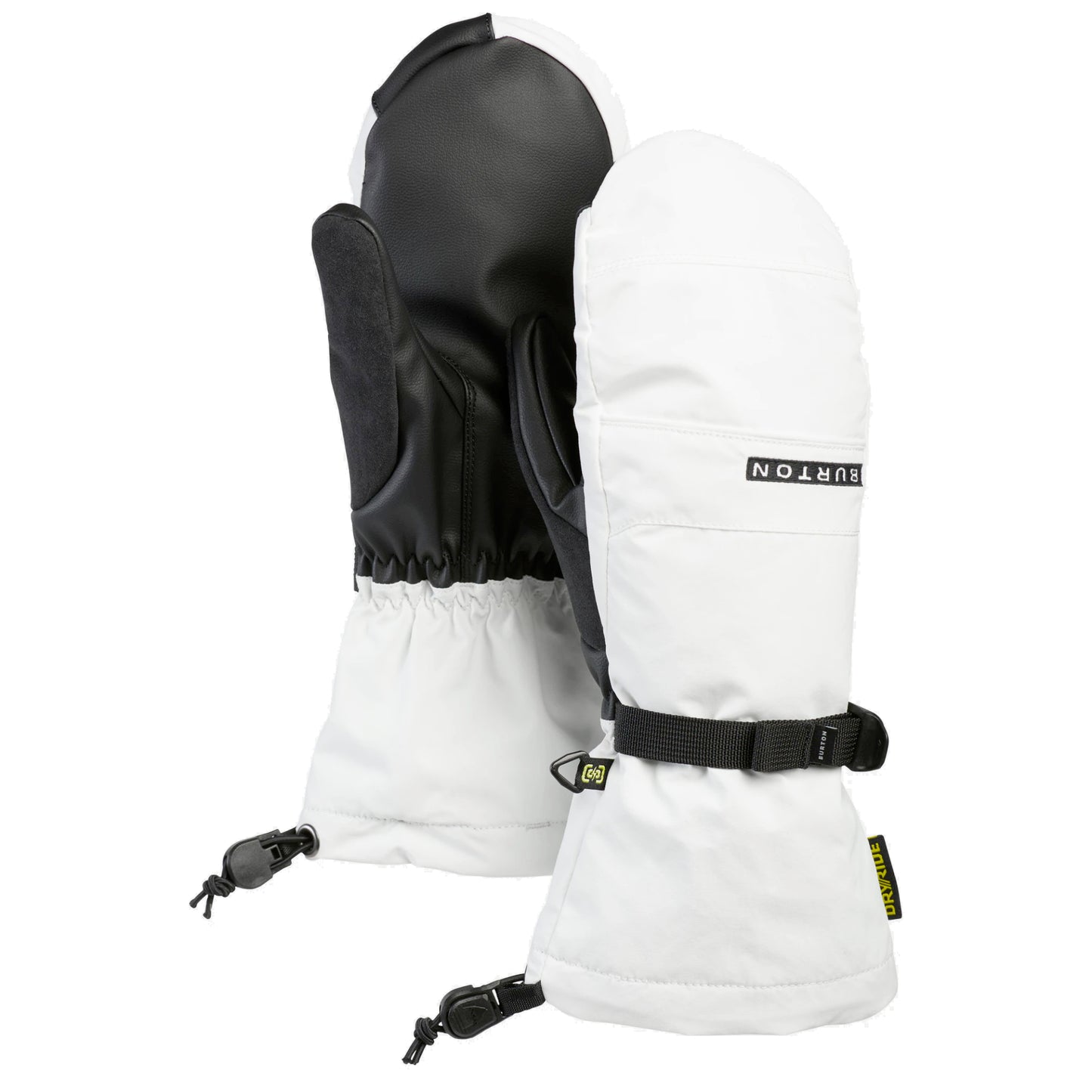 burton profile women’s mittens-color-stout white