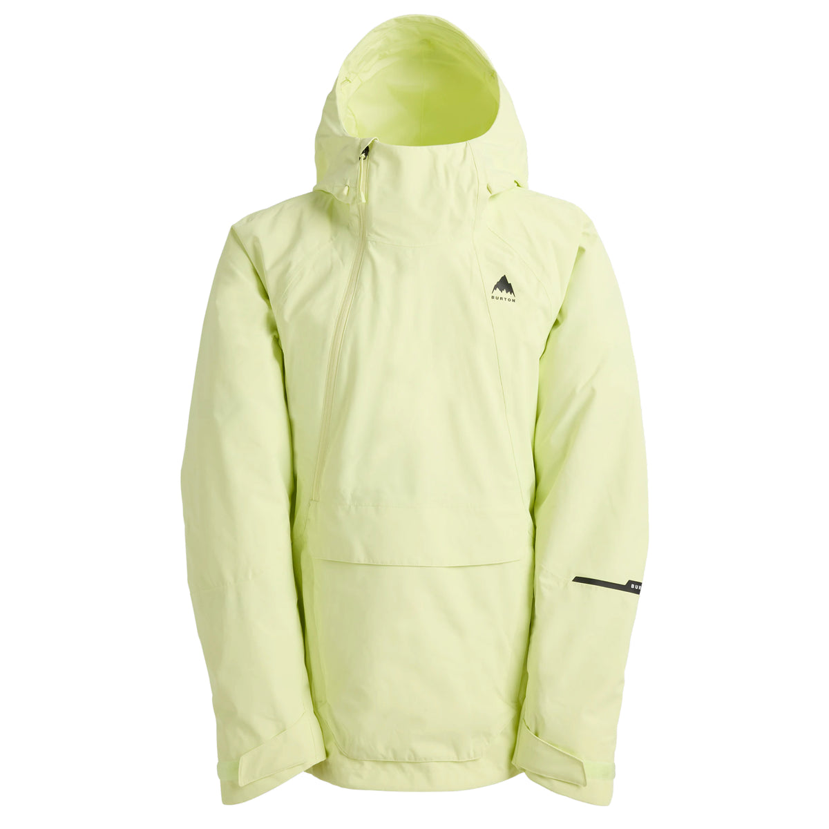 Burton Reserve 2L Relaxed Men’s Anorak Jacket Xl Glow Yellow Green