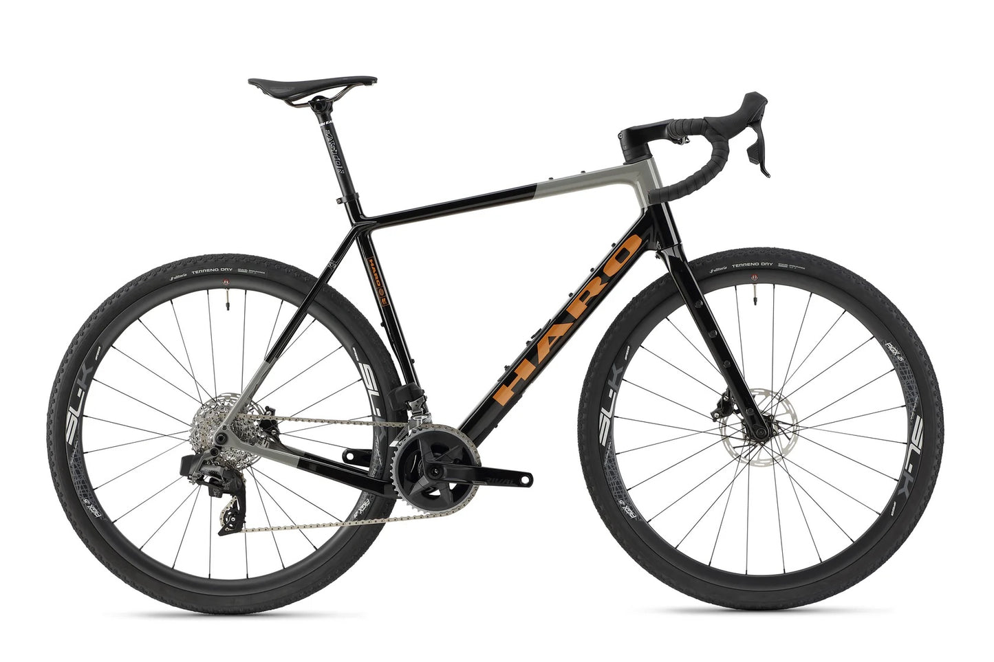 Haro Buzzard Carbon 1 56Cm Gloss Jet Black And Grey / Cooper
