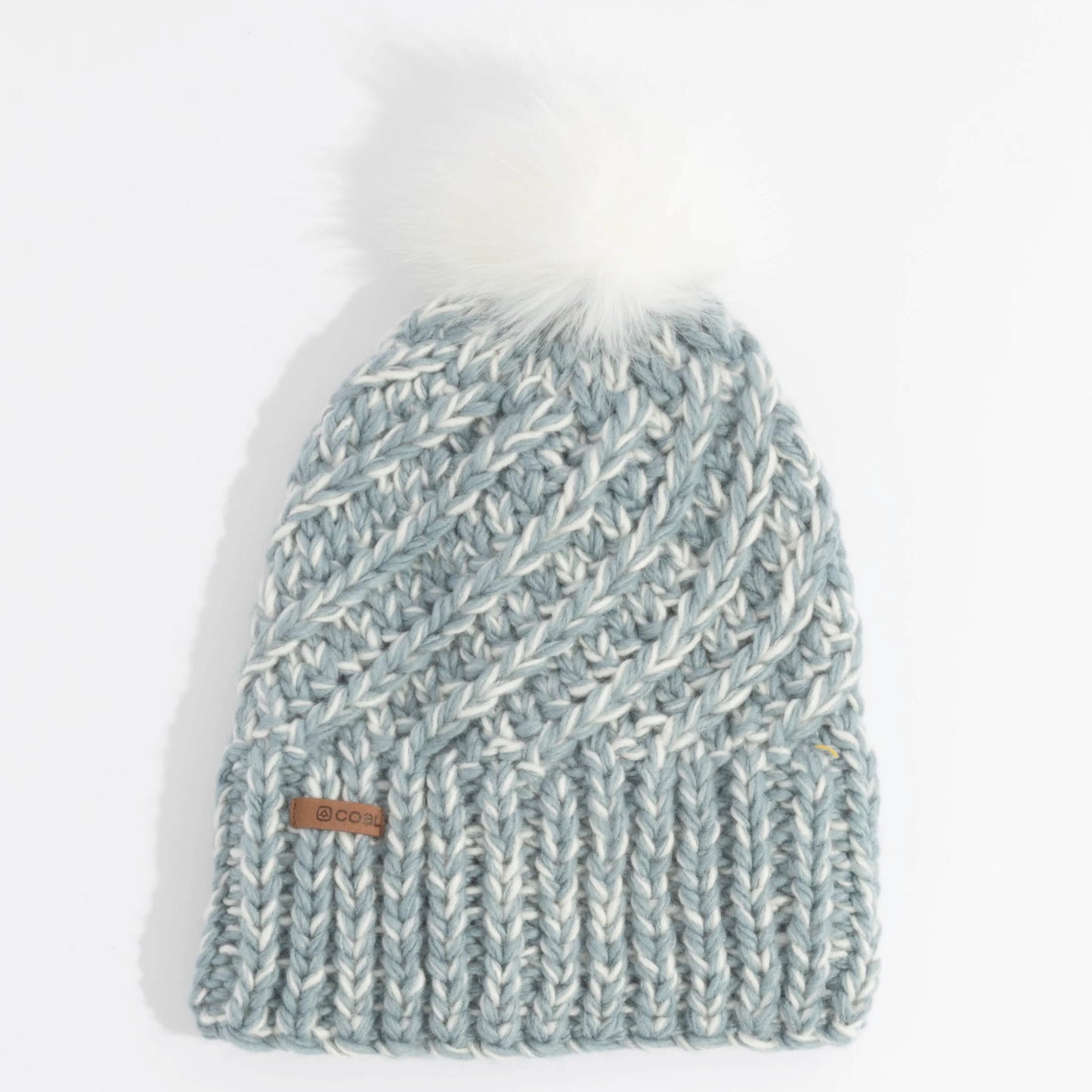 coal maizy knit beanie-color-shale blue speckle