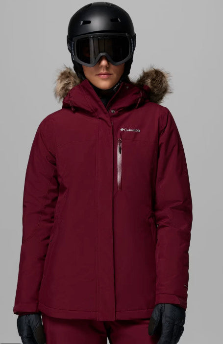 columbia ava alpine ii insulated women’s jacket-color-rich wine
